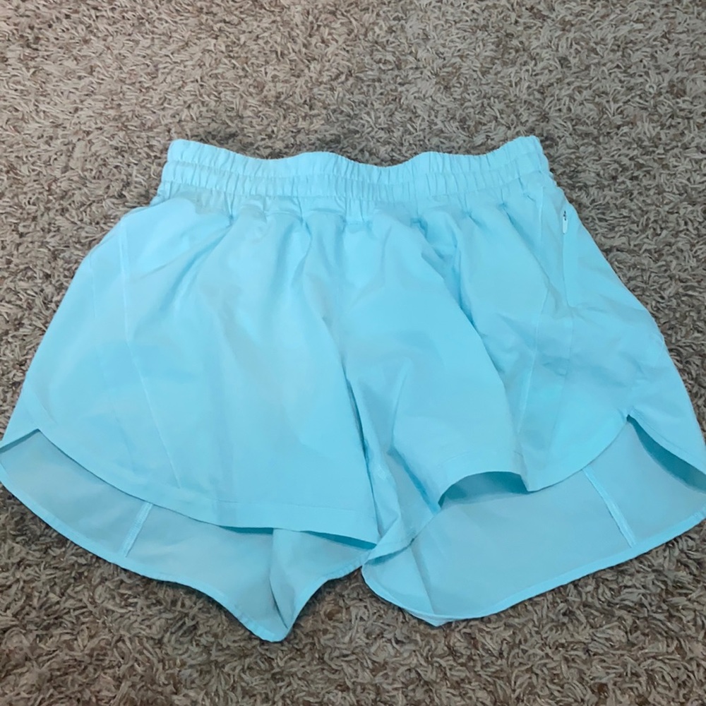 lululemon high rise tracker shorts